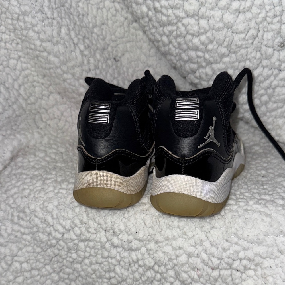 Jordan Kids Black and White Sneakers